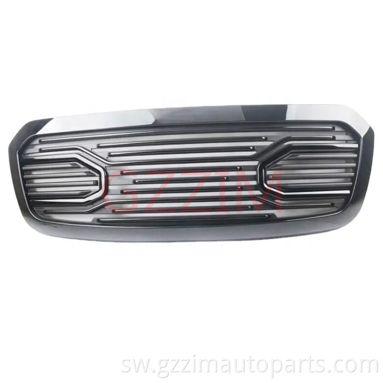 Modified Baking Paint  Aluminum Alloy Front  Middle Grille Used For RAM 1500 2013-2018